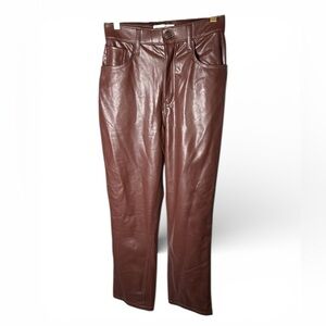 Abercrombie & Fitch Brown Straight Leg Pants